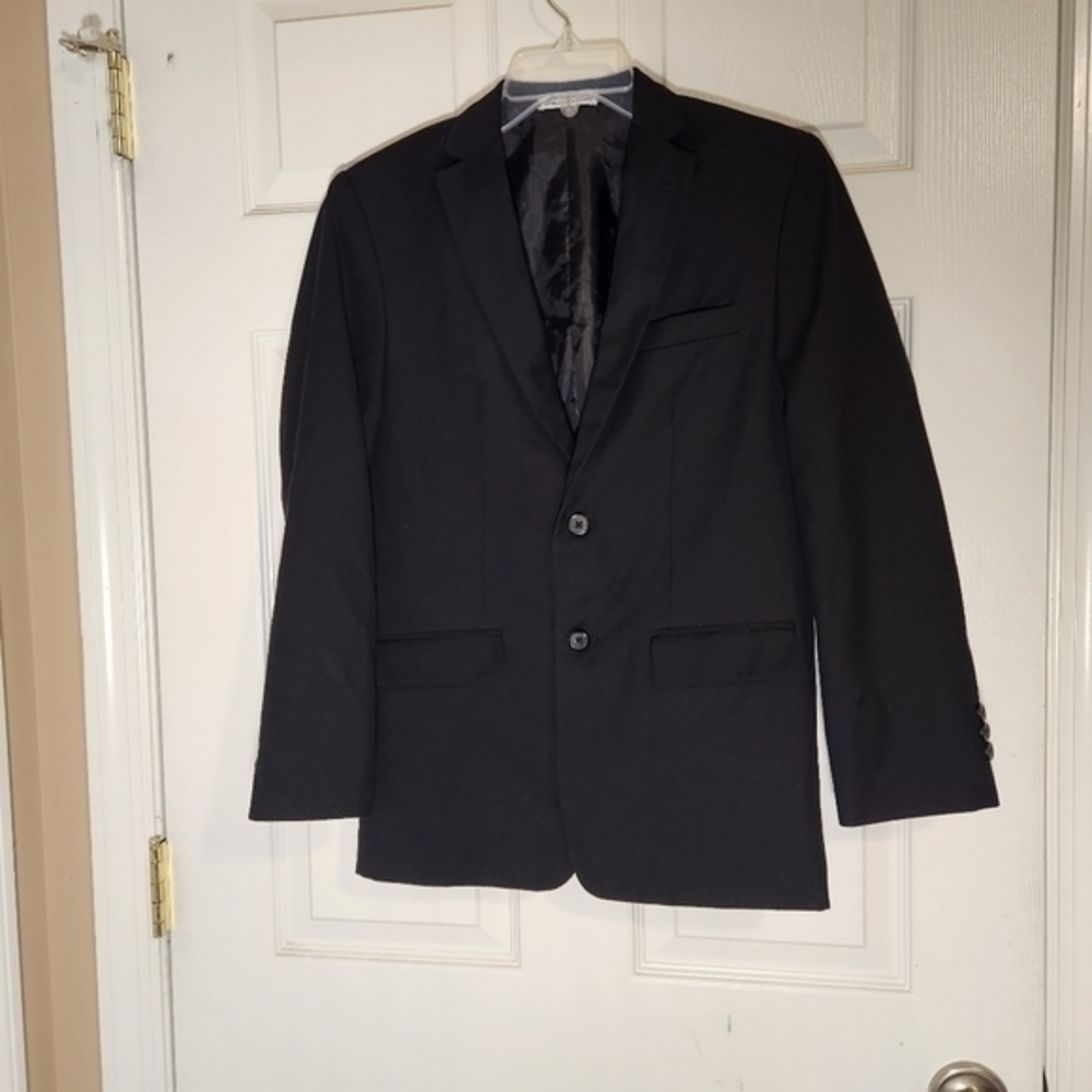 Izod Young men's dress blazer sports coat 16 College Interview Date Nautical
